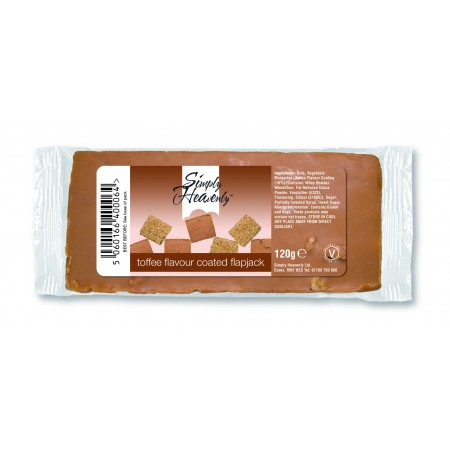 Simply Heavenly Flapjack Toffee Coated 30 x 120g